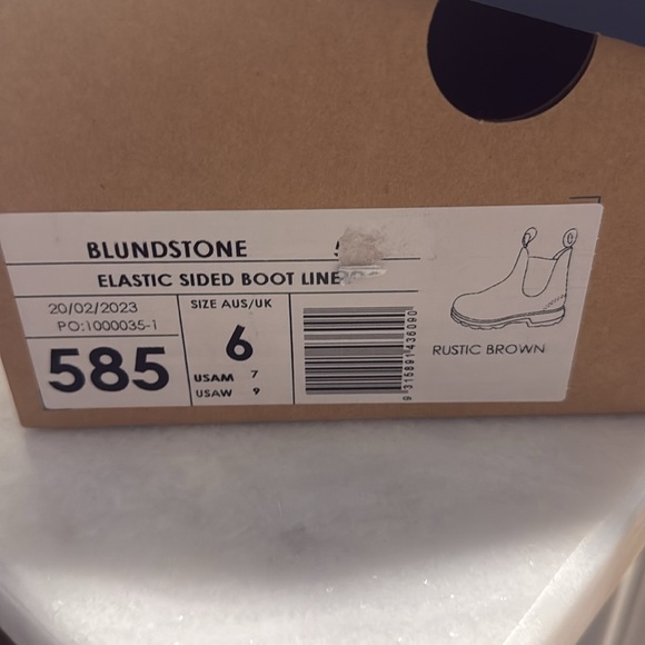 New in Box: Men’s Blundstone Elastic Sided Boot Lined - Picture 3 of 5